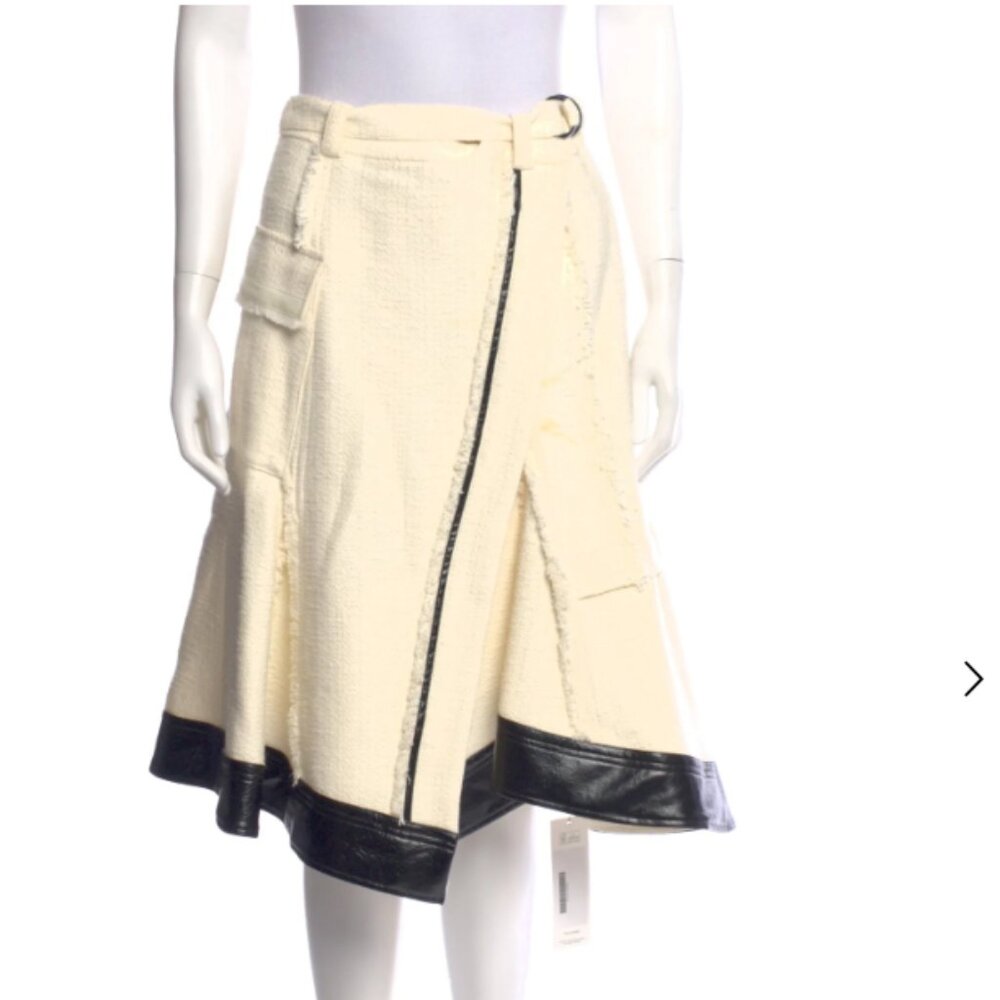 3.1 Phillip Lim Ivory Tweed Skirt NWT sz XS!! RRP 397
